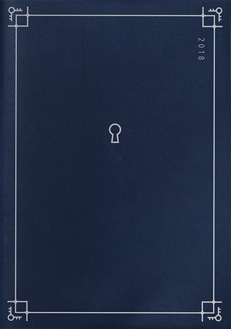 謎解き手帳2018ネイビー